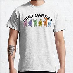 Rex Orange County T-Shirts - Rex Orange County Merch Who Cares Classic T-Shirt RB2307