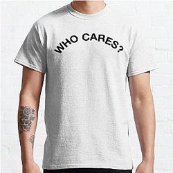 Rex Orange County T-Shirts - Rex Orange County Merch Who Cares Classic T-Shirt RB2307