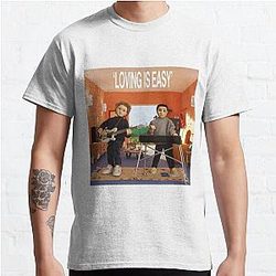 Rex Orange County T-Shirts - Rex Orange County  Loving is Easy Album Cover Classic T-Shirt RB2307