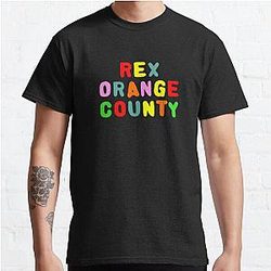 Rex Orange County T-Shirts - Rex Orange County Logo Classic T-Shirt RB2307