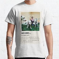 Rex Orange County T-Shirts - Rex Orange County Who Cares? album poster Classic T-Shirt RB2307