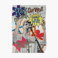 Rex Orange County Posters - Rex Live Poster RB2307