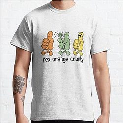 Rex Orange County T-Shirts - Sunflower Rex Orange County Tour  Classic T-Shirt RB2307
