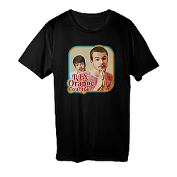 Retro Rounded Badge Duo LA 3004 Rex Orange County T-Shirts