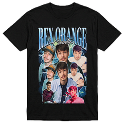 Retro Lightning Collage LA 3004 Rex Orange County T-Shirts
