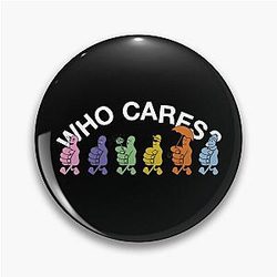 Rex Orange County Pins - Rex Orange County Merch Who Cares Pin RB2307