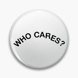 Rex Orange County Pins - Rex Orange County Merch Who Cares Pin RB2307
