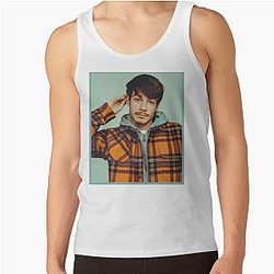 Rex Orange County Tank Tops - Rex Orange County grey Tank Top RB2307