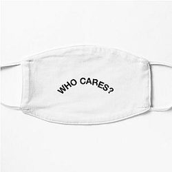 Rex Orange County Face Masks - Who Care Rex Orange County  Flat Mask RB2307