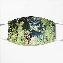Rex Orange County Face Masks - Rex Orange County  Sunflower Album Cover Flat Mask RB2307