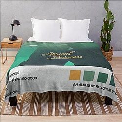 Rex Orange County Blanket - Rex Orange County Album Cover Throw Blanket RB2307