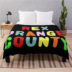 Rex Orange County Blanket - Rex Orange County Throw Blanket RB2307
