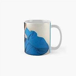 Rex Orange County Mugs - Rex Orange  blue Who Cares Classic Mug RB2307
