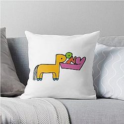 Rex Orange County Pillows - Cukupakuiiki Rex Orange County Dadigodo  Throw Pillow RB2307