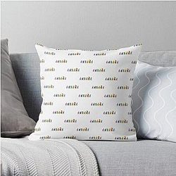 Rex Orange County Pillows - Rex Orange County Merch Who Cares Throw Pillow RB2307