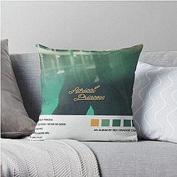 Rex Orange County Pillows - Rex Orange County Album Cover Throw Pillow RB2307