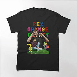 Rex Orange County T-shirt - Rex Orange County Rainbow Classic T-Shirt