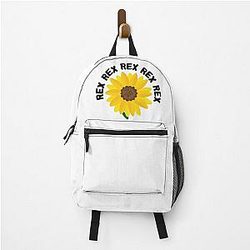 Rex Orange County Backpacks - Rex Orange County Sunflower Backpack RB2307