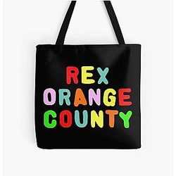 Rex Orange County Bags - Rex Orange County All Over Print Tote Bag RB2307