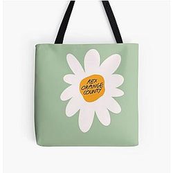 Rex Orange County Bags - Rex Orange County Who Cares  FLOWER All Over Print Tote Bag RB2307