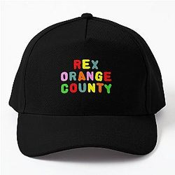 Rex Orange County Hats &amp; Caps - Rex Orange County Logo Baseball Cap RB2307