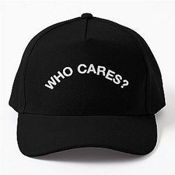 Rex Orange County Hats &amp; Caps - Rex Orange County Who Cares Baseball Cap RB2307