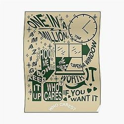 Rex Orange County Posters - Who Cares? Poster (Tracklist)  Rex Orange County Poster RB2307