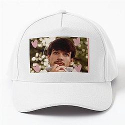 Rex Orange County Hats &amp; Caps - Rex Orange County pink Who Cares Baseball Cap RB2307