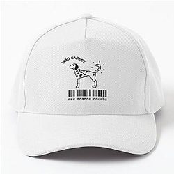 Rex Orange County Hats &amp; Caps - Rex Orange County Who Cares scan Baseball Cap RB2307