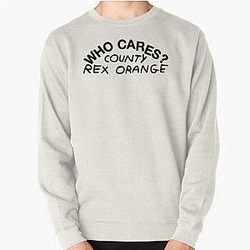 Rex Orange County Sweatshirts - Rex Orange County Merch Who Cares Pullover Sweatshirt RB2307