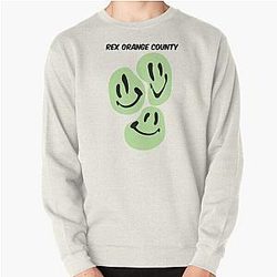 Rex Orange County Sweatshirts - Rex Orange County Who Cares -Pony -green Pullover Sweatshirt RB2307