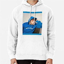 Rex Orange County Hoodies - Rex Orange  blue Who Cares Pullover Hoodie RB2307