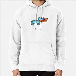 Rex Orange County Hoodies - Rex Orange County Who Cares -Pony -blue Pullover Hoodie RB2307