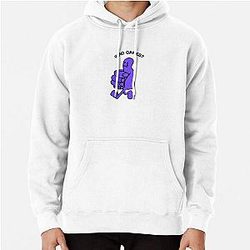 Rex Orange County Hoodies - Rex Orange County Who Cares purple Pullover Hoodie RB2307