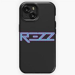 Rezz pink and blue lasers design iPhone Tough Case