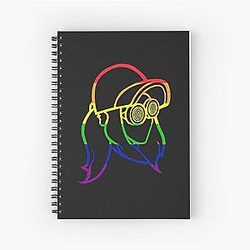 rr11 rezz Spiral Notebook