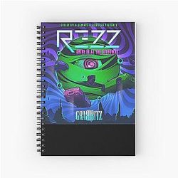 rr11 rezz Drive In At The Speedway Spiral Notebook