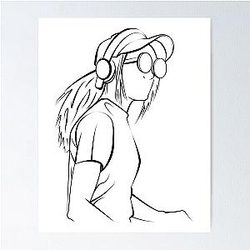 Rezz Outline Poster