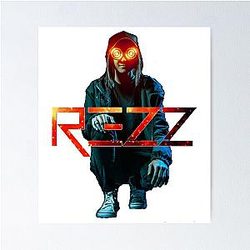 REZZ Sticker Poster