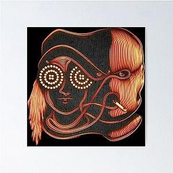 rezz malaa art gift logo criminals Poster