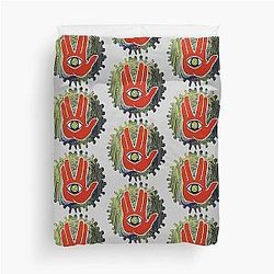 Rezz Eye Red Duvet Cover