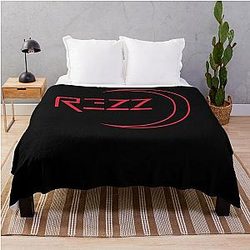  rezz once bitten shirt  Throw Blanket