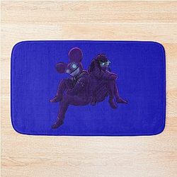 deadmau5 rezz Hypnocurrency art Bath Mat