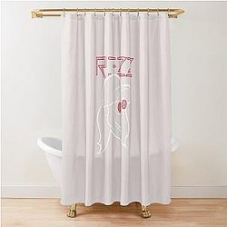 Rezz Tri Blend Essential T-Shirt Shower Curtain