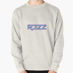 Rezz pink and blue lasers design Pullover Sweatshirt