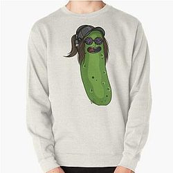 Rezz - Pickle Rick sticker  Pullover Sweatshirt