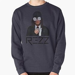 “Rezz Rocks” Painted Logo Pullover Sweatshirt