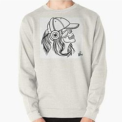 rezz logo theme Pullover Sweatshirt