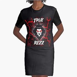rr11 rezz Graphic T-Shirt Dress