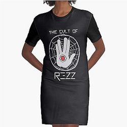 rr11 rezz Graphic T-Shirt Dress